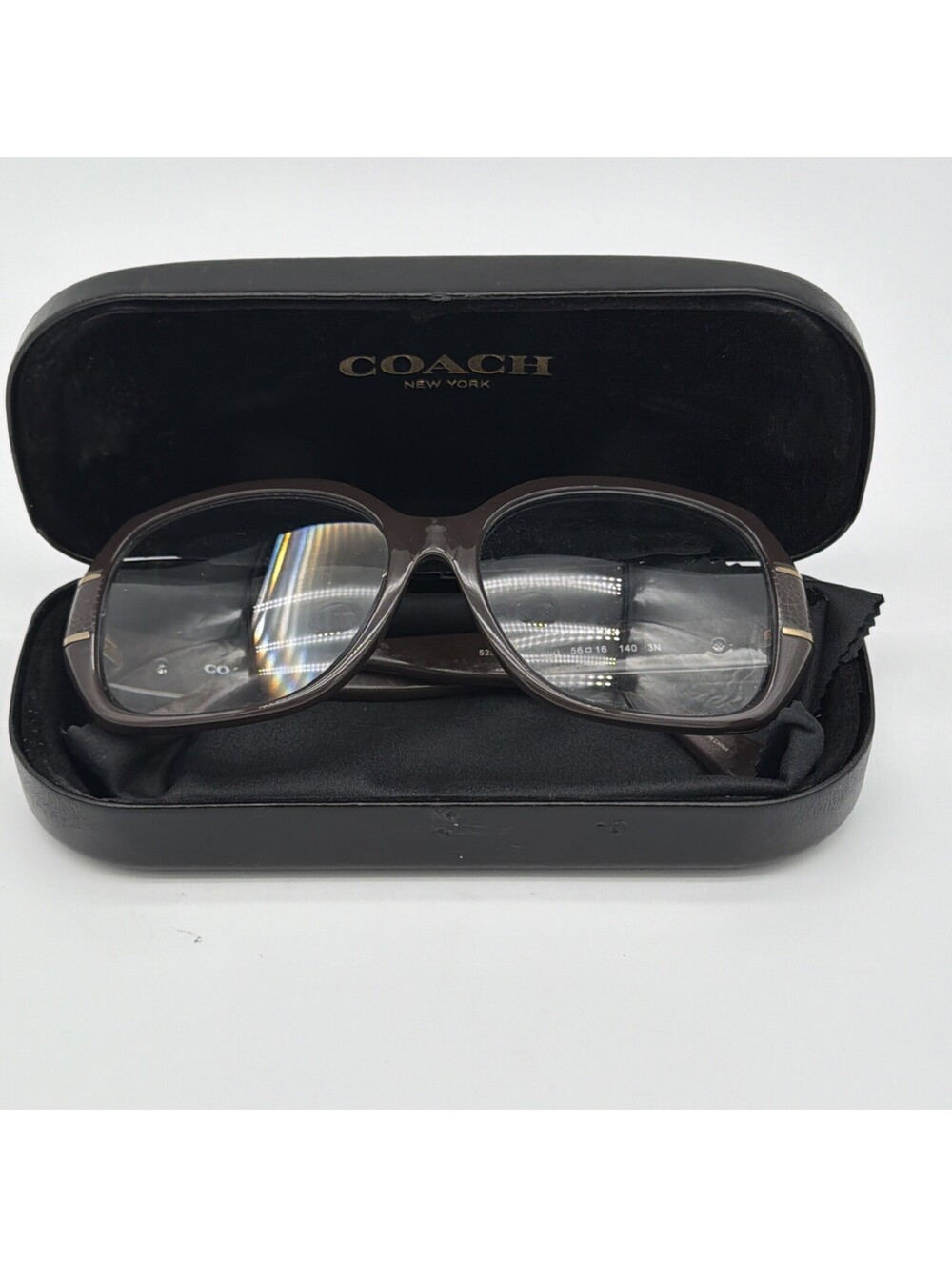 Coach Bryn HC8119 525613 Chocolate Sunglasses Brown Gradient 56-16-140 Case